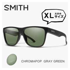 【新品】 SMITH Lowdown XL2 Matte Black ChromaPop Gray Green サングラス 大きめサイズ スミス XLサイズ 横幅 大きい フレーム メンズ スポーツサングラス マットブラック クロマポップ グレー グリーン
