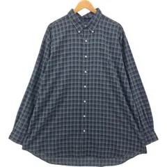 古着 ラルフローレン Ralph Lauren 長袖 ボタンダウンチェックシャツ メンズXXL相当/eaa473763