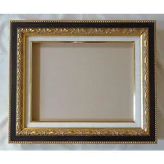 油彩 油絵用仮縁（枠のみ ガラス、アクリルなし 裏板なし 展覧会・公募展用）　NH　9370　(ガイマス60)　サイズSM　S0号