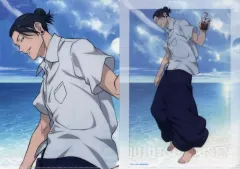 【中古】クリアファイル 夏油傑(明昼の刻) A4クリアファイルセット 「セガ ラッキーくじ 呪術廻戦 明昼の刻・黄昏の刻」 F賞