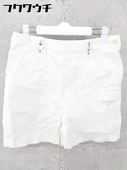 ◇ marie claire sport マリ クレール キュロット ショート パンツ サイズM ホワイト レディース 【中古】 【1002802405877】のサムネイル