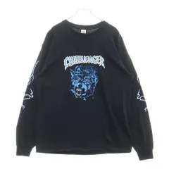 q64【希少XLサイズ】チャレンジャー☆ウルフビックロゴ　Ｔシャツ　最高デザイン q64【希少XLサイズ】チャレンジャー☆ウルフビックロゴ Tシャツ