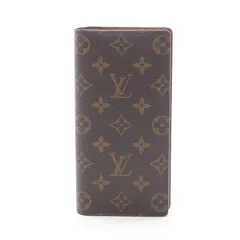 ルイ・ヴィトン LOUIS VUITTON 二つ折り長財布 ポルトフォイユ ブラザ モノグラム M66540 その他 ポルトフォイユ・ブラザ ユニセックス Used B