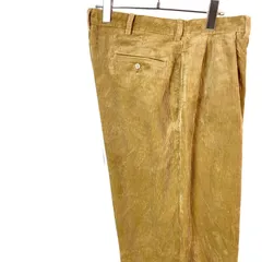 90s00sポロバイラルフローレンPOLObyRALPHLAURENツータックコーデュロイパンツANDREW PANTアンドリューパンツベージュ太畝アメカジY2Kレトロアメカジグランパコアvintageヴィンテージ50510