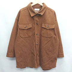 ◇ ⊇ Simplicite シンプリシテェ 長袖 ジャケット サイズ表記なし ブラウン レディース E  【1409100039993】