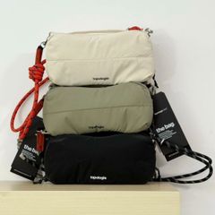 Topologie ボトルサコッシュ トポロジー  ストラップ付き ショルダーバッグ 3色