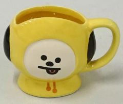 [중고] 머그컵·탕만 CHIMMY(지민) 다이컷 머그컵 [BT21 CAFE ~GLEE FREE TIME~]