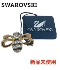 2023年最新】スワロフスキー SWAROVSKI ブローチ 美品 スワロフスキー 