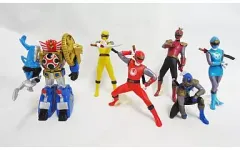 【中古】トレーディングフィギュア 全6種セット HGシリーズ「忍風戦隊ハリケンジャー」 