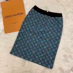 マリモ様専用　LOUIS VUITTON ルイ ヴィトン POP UP限定 モノグラム ニット スカート ブラック S PAWNSHOPRiZ  パウンショップリズのサムネイル