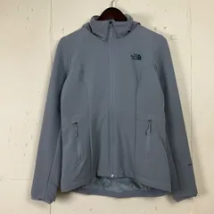 THE NORTH FACE ノースフェイス WINDWALL 裏フリース ソフトシェルジャケット マウンテンパーカー アウトドアジャケット レディースS 古着 グレー【f240119004】