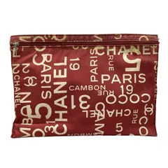大人気☆CHANEL☆シャネル☆トートバッグ☆バイシーライン☆キャンバス☆赤×白 大人気☆CHANEL☆シャネル☆トートバッグ☆バイシーライン