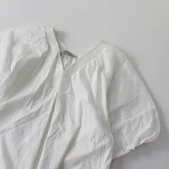 トラッゾドンナ Torrazzo Donna Cut and sew×shirt Hybrid Tops パフスリーブ ブラウス F/ホワイト【2400013641647】のサムネイル
