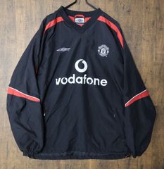 マンチェスター・ユナイテッド UMBRO シャツ 黒 umbro マンチェスターユナイテッド 00/01 GKユニフォーム 100周年