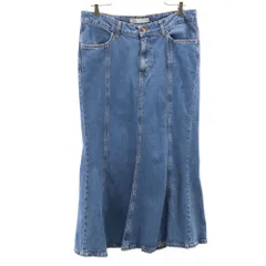 ザラ マキシ丈 デニム マーメイドスカート M ZARA レディース