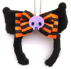 【中古】キーホルダー クロミ(ブラック) 「サンリオキャラクターズ シークレットミニカチューシャ ハロウィン2」