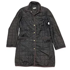 FERRAGAMOフェラガモ 中綿入りキルティングコート サイズI(44) 中古・古着通販】Salvatore Ferragamo (サルヴァトーレ
