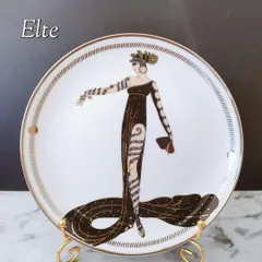 フランクリンミント　エルテ 　アールデコ　SYMDHONY IN BLACK Amazon.co.jp: エルテ Erte SYMDHONY IN BLACKフランクリン