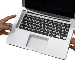 「WASHODO」Apple Macbook Pro Retina 13、Air 13、Pro13インチ用 完全保護タイプ タッチパッド&amp-リストシール 保護フィルム アップルマック パソコン専