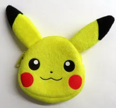 【中古】バッグ ピカチュウ ふわふわフェイスミニポーチ 「ポケットモンスター」