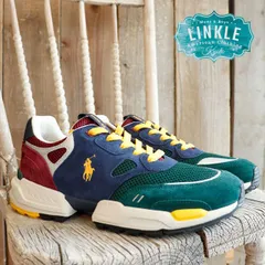 Polo Ralph Lauren(ラルフローレン):【Jogger】スエード & メッシュ スニーカー