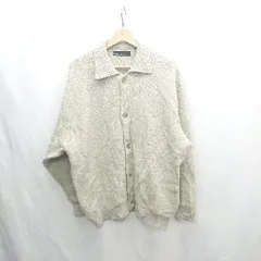 ◇ ⊇ green label relaxing 長袖 ニット サイズL グレー系 メンズ E  【1501230015721】