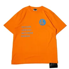 【PLMP】Tシャツ "MARK LOGO SS TEE" / ORANGE Lサイズ