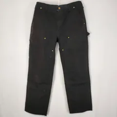 carhartt ダブルニー デッドストック 黒 mexico製 36×30 carhartt - Carhartt ダブルニー パンツ デッドストック ダック