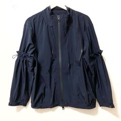 3.1 Phillip lim(スリーワンフィリップリム) ブルゾン サイズXS レディース - ダークネイビー 長袖/ジップアップ/フリル/春