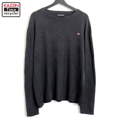 00s POLO JEANS コットン ニットセーター メンズ 表記Lサイズ