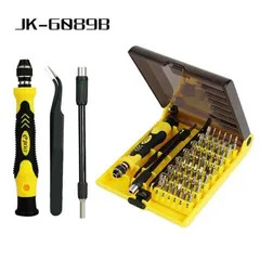 JACKLY 45in1 CR-V 42BITS トルクスドライバーT3~T15 星型 Y2.0ドライバー 六角 H型メス M型オス 特殊工具 ゲーム機、ハードディスク分解用3タイプ選択