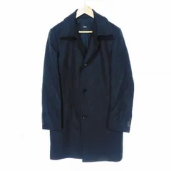ヒューゴボス HUGO BOSS ステンカラーコート ウール 44 チャコールグレー アウター /BEのサムネイル