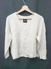 ◇ ⊇ URBAN RESEARCH DOORS hamilton lambswool 長袖 ケーブルニット セーター サイズOne ベージュ レディース E  【1507010012751】