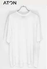 ATON(エイトン) FRESCA PLATE OVERSIZED T-SHIRT フレスカプレート オーバーサイズTシャツ KKAGIM0010