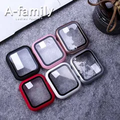 【41mm】apple watch ケース ケースカバー Apple Watch 保護ケース ガラスフィルム おしゃれ 上品 ガラスフィルム一体