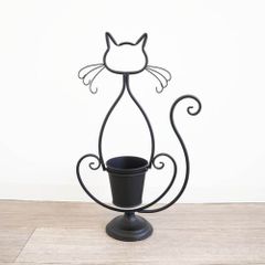 アイアン製 猫の置物 インテリア雑貨 紙ばさみ | Mercari