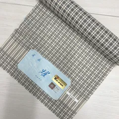 さが美 浴衣 親子縞 鱗 束ね熨斗 縦縞 未使用 伝統柄 さが美 浴衣 親子縞 鱗 束ね熨斗 縦縞 未使用 伝統柄 さが美