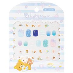 【新品】リラックマ ネイルシール (うみリラきぶん) SE67603