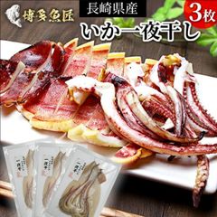 いか一夜干し 長崎県産 いか開き干し 3枚 イカ 烏賊 いか 干物 お買い得 お手頃 家庭用 お取り寄せ グルメ ギフト冷凍 おつまみ ビール