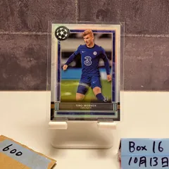2021 Topps Timo Werner Chelsea FC UEFA Champions League カード