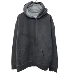 Champion 無地 スウェット パーカー XL チャコールグレー チャンピオン 裏起毛 ビッグサイズ 古着卸 アメリカ仕入 a709-5621
