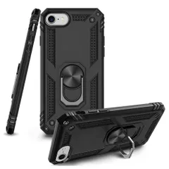 【在庫処分】ケース リング付き PC 対応 6 落下衝撃吸収 TPU フルプロテクトデザイン ケース/iPhone スマホケース ケース 耐衝撃 防塵 ケース/iPhone 360度回転 クリア 車載ホルダー対応 アイフォン8/7 ケース/iPhone ケース