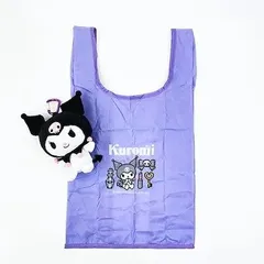 サンリオ クロミ ぬいぐるみエコバッグ スタンダード バッグ マスコット カラビナ付 2025年3月発売