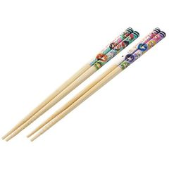 カラフルピーチ 竹箸 21cm 2膳セット スケーター