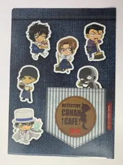 名探偵コナン クリアファイル コナンカフェ 2018 デニム 