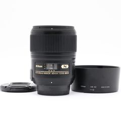 ＜並品＞Nikon AF-S Micro 60mm f/2.8G ED｜等倍マクロ｜スレあり・チリ少々｜動作良好｜近接撮影に最適な単焦点レンズ