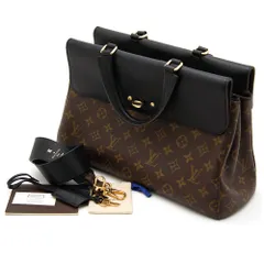 【中古 良品】ルイヴィトン トートバッグ モノグラム ヴィーナス M41737 LOUIS VUITTON 黒 2wayバッグ フランス製 ショルダーストラップ付 J02288 イニシャル K ノワール ブラック