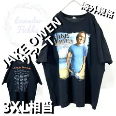 ジェイクオーウェンツアーTシャツバンT大カントリーロック音楽バンド黒ブラック3XLアメリカ古着