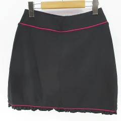 Lija リージャ　ブラックフリルテニススカート Multi Panel Skort マルチパネルスコート|テニスウェア|スコート