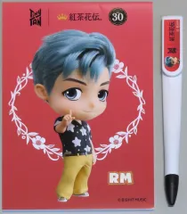 【中古】文房具その他 アールエム(BTS/防弾少年団) 記者セット(メモ帳＆ペン) 「TinyTAN×紅茶花伝」 対象商品購入抽選景品
